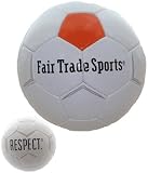 Fair Trade Soccer Ball - Match Quality (White - Size 5)