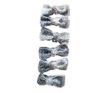 Barrette Bow - Silver