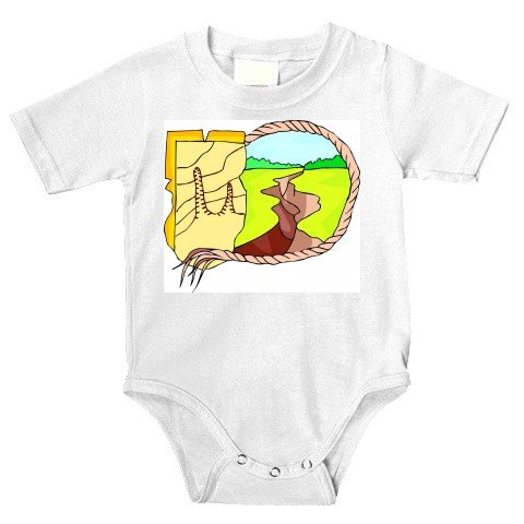 Cover image : Onesie with map, rope, severe