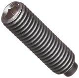 Metric Black Oxide 14.9 Alloy Steel Set Screw, Hex Socket Drive, Dog Point