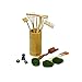 BangBangDa Mini Zen Garden Rake Tool - Tabletop Meditation Rock Sand Garden Kits with Moss Rakes Brusher Spoon Figurines Holder