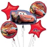 UPC 026635300698 product image for Cars Birthday Bouquet Of Balloons | upcitemdb.com