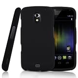 Samsung Galaxy Nexus i515 i9250 MiniSuit Hard Rubber Case (Black), compatible for Verizon, AT&T, International Unlocked Model + MiniSuit Cleaner