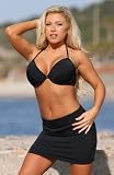 Black Skirted Underwire