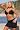 P260 Black Skirted Underwire Top: L \ Bottom: L bikini