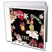 Lee Hiller Designs 50s Retro Print - 50s Tiki Tropics Islander Red Black - Greeting Cards-12 Greetin