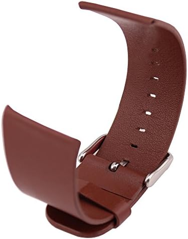 Apple Watch Genuine Leather Strap + Ultra Clear Screen Protector, [Molop Edition] Molop Premium Replacement Strap Wrist Band Strap for Smart Watch iWatch, 42mm or 38mm (brown 42mm)