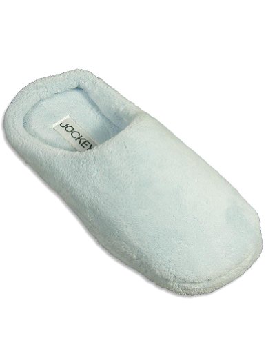 Jockey - Ladies Microfiber Slipper, Light Blue