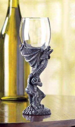 Medieval-Style Dragon Goblet