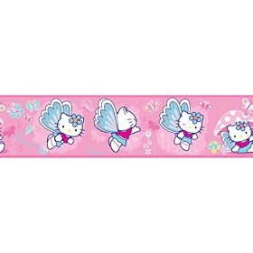 RoomMates RMK1074BCS Hello Kitty Peel & Stick Border