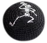 Skeleton Embroidered Hacky Sack, Footbag