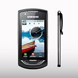 SAMSUNG S5620 MONTE SILVER CAPACITIVE TOUCHSCREEN STYLUS PEN BY CELLAPOD CASES