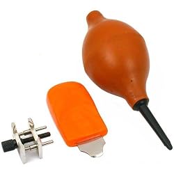 3 Ladies Quartz Watch Case Holder Opener Dust Blower