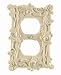 Amerelle AMZ60DAW Provincial Duplex Wallplate 2-Pack, Antique White