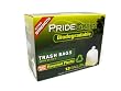 PrideGreen Biodegradable 13 Gallon White Tall Kitchen Trash Bags with Ties, Pack of 2 (180 Bags)