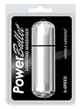 Power Bullet 6-Inch, 3-Speed Bullet, Silver