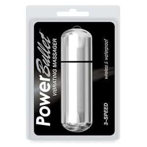 Power Bullet Breeze 3-Speed Wireless Waterproof Bullet, 6 inches x 1.5 inches