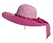 Kaisifei Straw Derby Cap Womens Flax Sun Hat