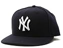 New York Yankees NEW ERA Fitted Baseball Hat - Navy