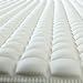 SlipX Solutions Pillow Top Soft Padded Non Slip Bathtub Mat, 27x15.5, Cream