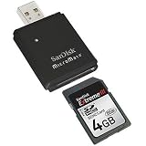 SanDisk 4 GB Extreme III SDHC Card (SDSDRX3-4096-A21, Retail Package)