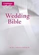 KJV Wedding Bible White French Morocco KJ13W