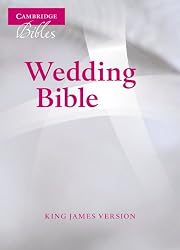 KJV Wedding Bible White French Morocco KJ13W