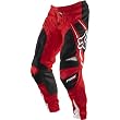 Fox Racing 360 Race Men's Dirt Bike Motorcycle Pants w/ Free B&F Heart Sticker Bundle - Bright Red