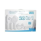 28 in 1 Sport Pack Grip Wheel Remote Controller for Wii