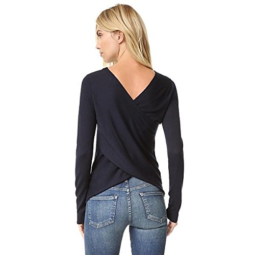 エーエルシー A.L.C. レディース ニット&セーター Wilson Sweater Midnight [並行輸入品]