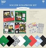 SCRAPBOOK KIT SOCCER 12x12