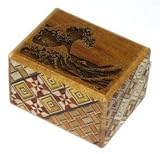 Limited Edition 2 Sun 10 step Ukiyo Wave Puzzle Box