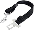 Pet Seat Belt (Dog, Cat), Adjustable Safety Harness for Car Vehicle, Made of Nylon, BLACK