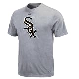 MLB Chicago White Sox Youth Short Sleeve Basic Tee (Steel Heather, Medium)