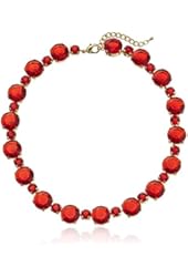 All Around Faceted Lucite Stone Collar Statement Necklace