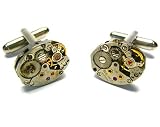 Steampunk Watch Mechanism Cufflinks