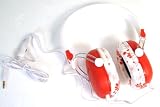 Badaax Hp2134v Red Stereo Headphones