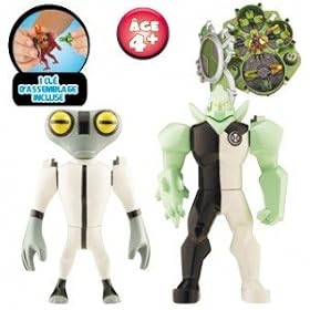 Ben 10 Alien Force Creation Chamber Diamondhead & Greymatter