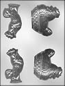 3D HEN/ROOSTER CHOCOLATE CANDY MOLD