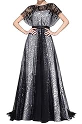 2015 Satin/Tulle Lace Sequined Evening Dress/Prom Dress 