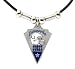 Indianapolis Colts Leather Necklace w/Beads & Pewter Pendant - NFL Football Fan Shop Sports Team Merchandise