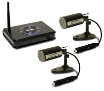 SecurityMan 2.4GHz Wireless Outdoor/Indoor Bullet Color Camera Kit with Night Vision Audio (NITECAM2)