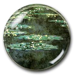 Water Lilies - Crystal Dome Paperweight