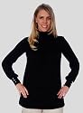 Women's Lauren Kiyomi Turtleneck Tunic with Glass Buttons (Maternity) - More Colors Available
