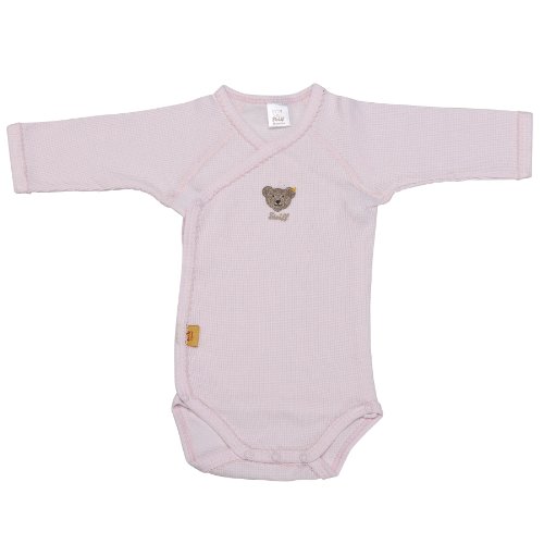 Steiff Unisex - Baby Body 0008663, Gr. 68, Rosa (barely pink 2560) Preisvergleich