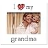 Lawrence Frames 'I Love My Grandma' Picture Frame, 6 by 4-Inch, White