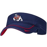 Nike Fresno State Bulldogs Navy Blue Swoosh Visor