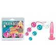 California Exotics / Swedish Erotica Graduated Orgasm Balls Teal Balls Adult Sex Toy Kit