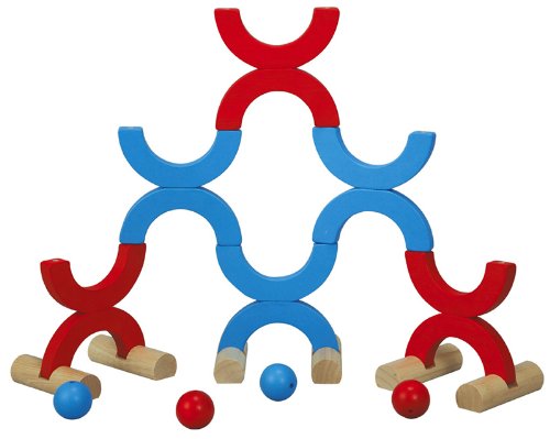 PlanToys Plan Preschool Skittle and Tossing Game, Game and Puzzle