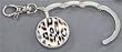 Coiled Purse Hanger - Leopard Print Design